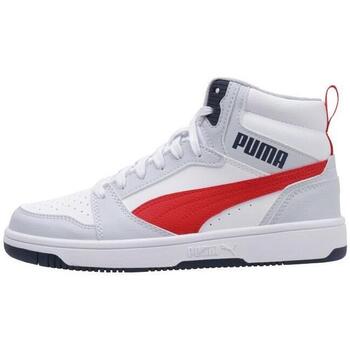 Schoenen Jongens Lage sneakers Puma REBOUND V6 MID JR Grijs