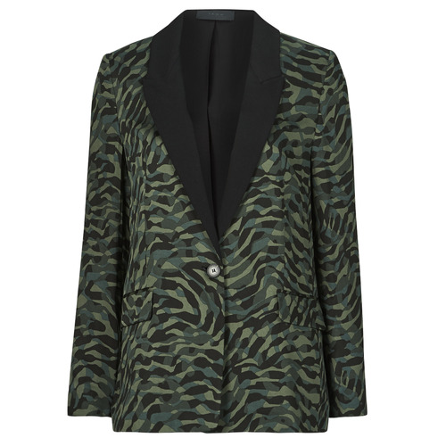 Textiel Dames Jasjes / Blazers Ikks VESTE JAVANAISE Multicolour