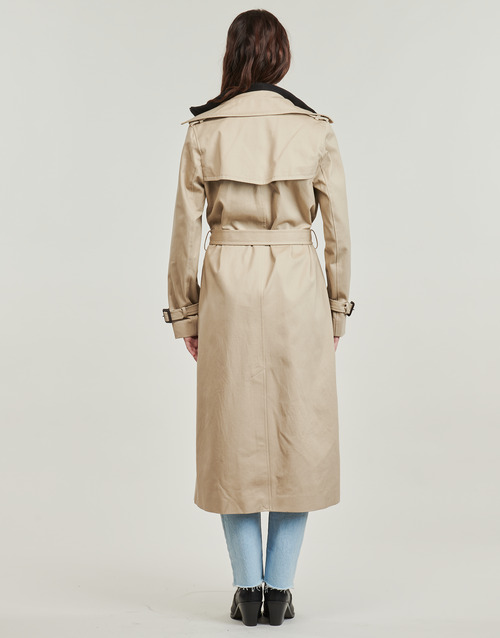 Ikks TRENCH MI MOLLET COTON Beige