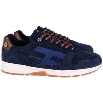 Schoenen Heren Sneakers Faguo OLIVE SUEDE Blauw