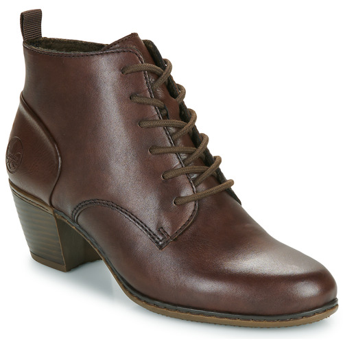 Schoenen Dames Enkellaarzen Rieker Y2101-25 Brown