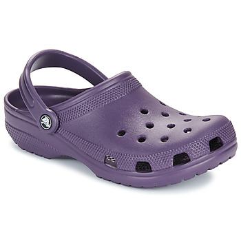 Schoenen Dames Klompen Crocs Classic Violet / Donker