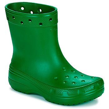 Schoenen Dames Regenlaarzen Crocs Classic Boot Groen