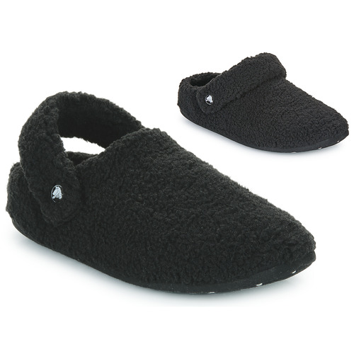 Schoenen Sloffen Crocs Classic Cozzzy Slipper Zwart