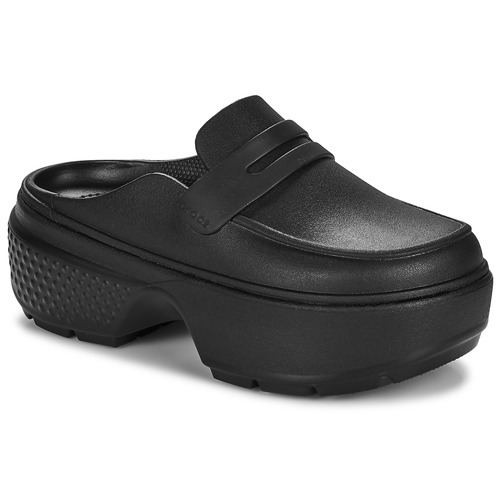 Schoenen Dames Klompen Crocs Stomp Loafer Zwart