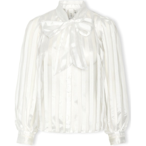 Textiel Dames Tops / Blousjes Y.a.s YAS Jose Shirt L/S - Star White Wit