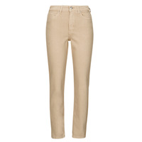 Textiel Dames Mom jeans Only ONLEMILY Beige