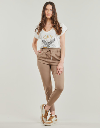 Textiel Dames Chino's Only ONLPOPTRASH Beige