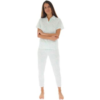 Textiel Dames Pyjama's / nachthemden Christian Cane GLENORA Groen