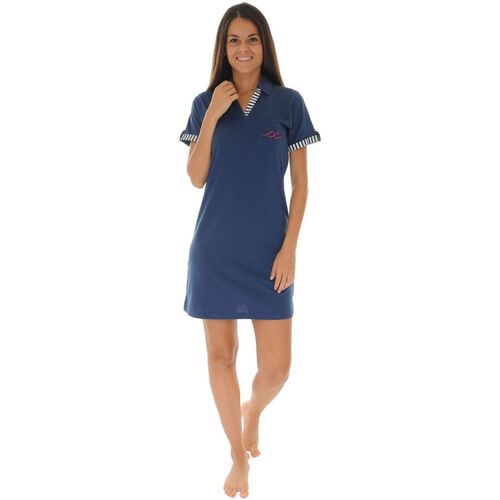 Textiel Dames Pyjama's / nachthemden Christian Cane GAURA Blauw