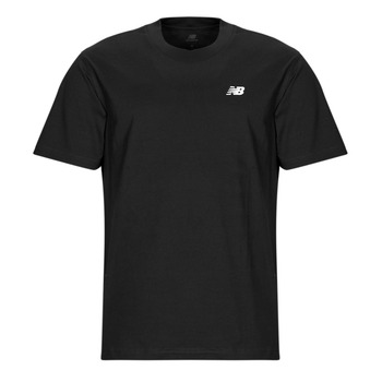 Textiel Heren T-shirts korte mouwen New Balance SMALL LOGO JERSEY TEE Zwart