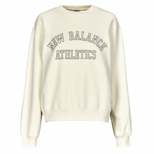 Textiel Dames Sweaters / Sweatshirts New Balance GRAPHIC FLEECE CREW Beige