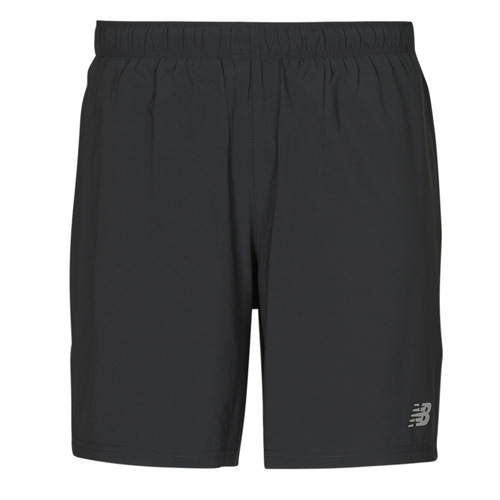 Textiel Heren Korte broeken / Bermuda's New Balance CORE RUN 2 in 1 Inch SHORT Zwart