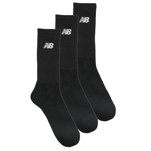 Accessoires Sportsokken New Balance EVERYDAY CREW SOCKS 3 PACK Zwart