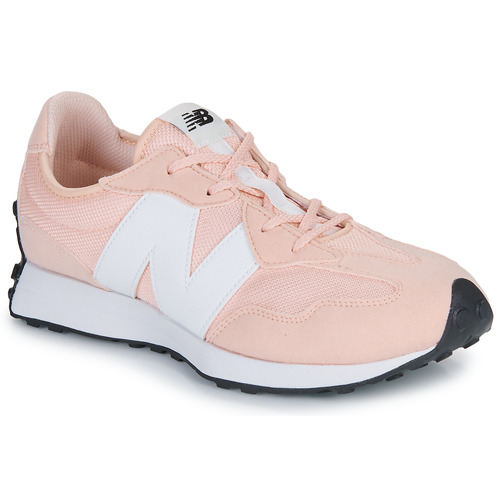 Schoenen Meisjes Lage sneakers New Balance 327 Roze / Wit