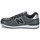 Schoenen Meisjes Lage sneakers New Balance 574 Zwart / Zilver