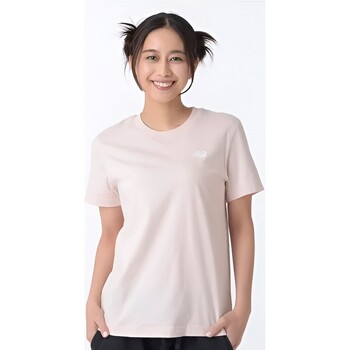 Textiel Dames T-shirts & Polo’s New Balance 34273 ROSA