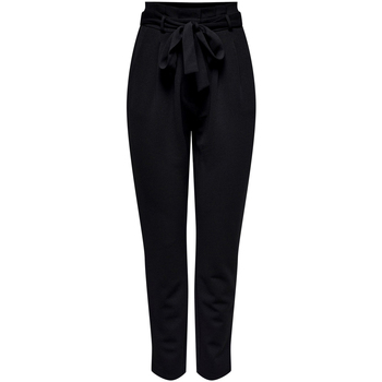 Textiel Dames Broeken / Pantalons Jacqueline De Yong JDYTANJA PANT JRS NOOS 15205820 Zwart