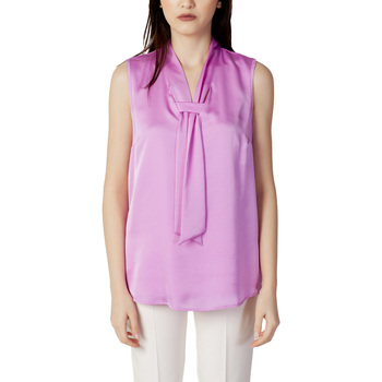 Textiel Dames Tops / Blousjes Sandro Ferrone CRAVATTA S22XBCLORE Roze