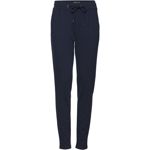 Textiel Dames Broeken / Pantalons Ichi IHKATE PA2 Long 20105036 Blauw