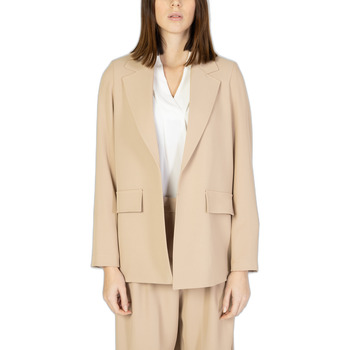 Textiel Dames Jasjes / Blazers Sandro Ferrone S15XBDDOLCE Beige