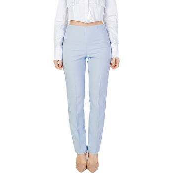 Textiel Dames Broeken / Pantalons Sandro Ferrone S18XBDSOPRANI Blauw