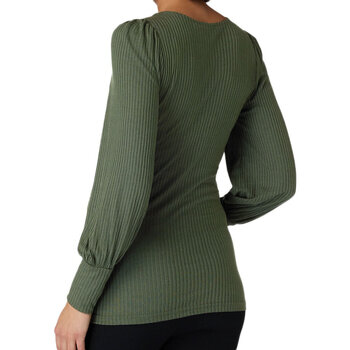 Textiel Dames Tops / Blousjes Mamalicious  Groen