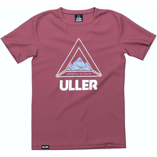 Textiel T-shirts korte mouwen Uller Rocky Rood