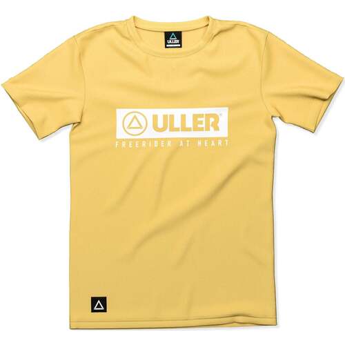 Textiel T-shirts korte mouwen Uller Classic Geel