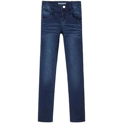 Textiel Meisjes Skinny Jeans Name it  Blauw