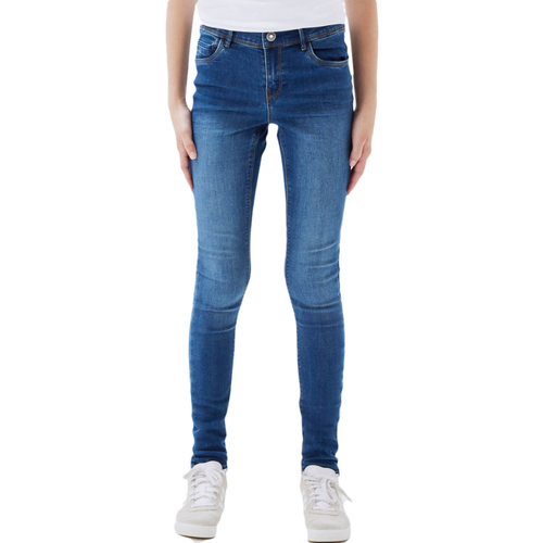 Textiel Meisjes Skinny Jeans Name it  Blauw