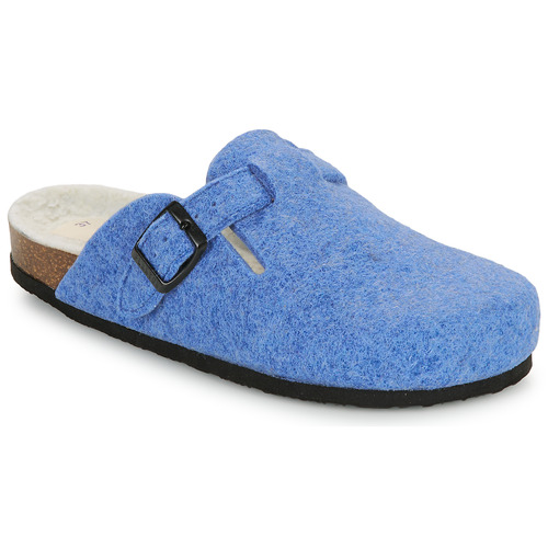 Schoenen Dames Sloffen Plakton BLOGG FIELTRO WOOL Blauw