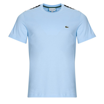 Textiel Heren T-shirts korte mouwen Lacoste TH7404 Blauw