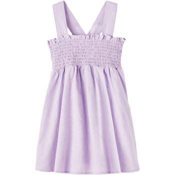 Textiel Meisjes Jurken Name it Nmfjamille Strap Dress Violet