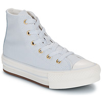 Schoenen Meisjes Hoge sneakers Converse CTAS EVA LIFT TONAL CANVAS Blauw