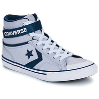 Schoenen Jongens Hoge sneakers Converse PRO BLAZE EASY-ON Grijs / Blauw