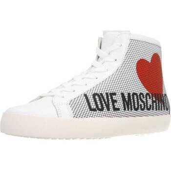 Schoenen Dames Sneakers Love Moschino SNEAKERD.CASSE25 Wit