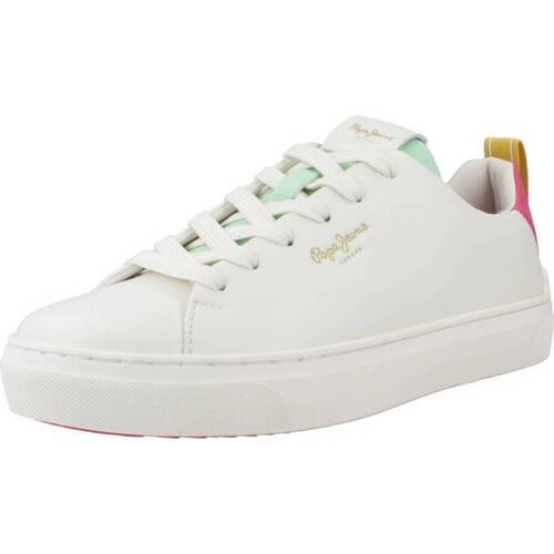 Schoenen Dames Sneakers Pepe jeans CAMDEN STREET W Wit