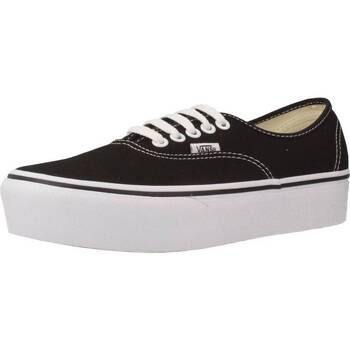 Schoenen Dames Sneakers Vans UA AUTHENTIC PLATFOR BLAC Zwart