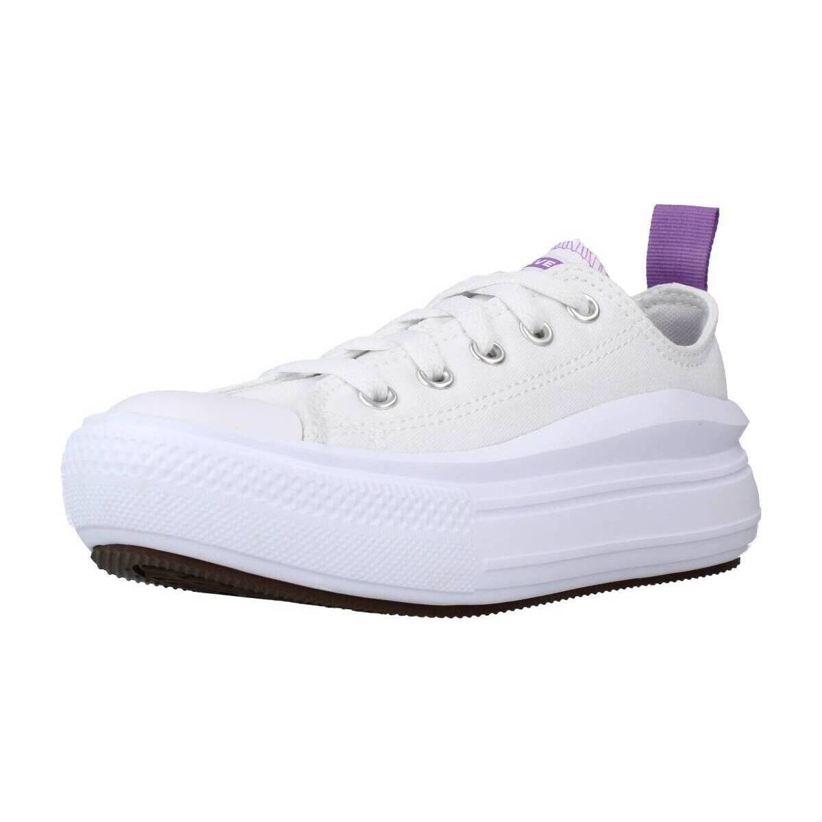 Schoenen Meisjes Sneakers Converse CHUCK TAYLOR ALL STAR  MOVE OX Wit