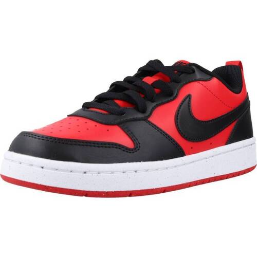 Schoenen Jongens Sneakers Nike COURT BOROUGH LOW RECRAFT (GS) Rood