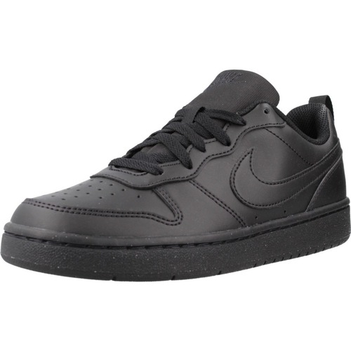 Schoenen Dames Sneakers Nike COURT BOROUGH LOW RECRAFT (GS) Zwart