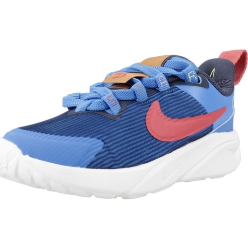 Schoenen Jongens Sneakers Nike STAR RUNNER 4 Blauw