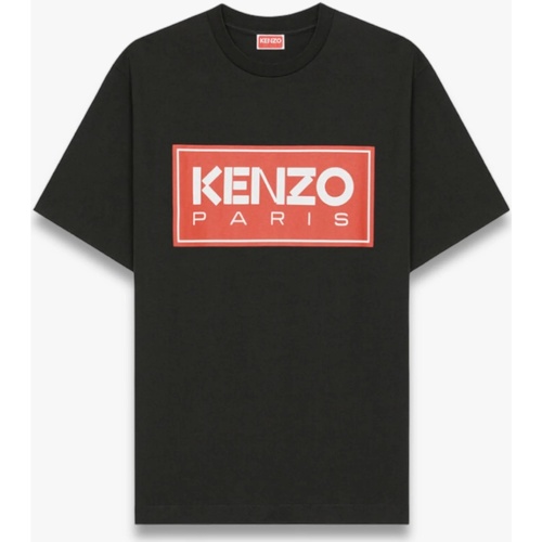 Textiel T-shirts korte mouwen Kenzo Paris Zwart