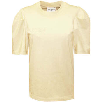 Textiel Dames T-shirts & Polo’s Isabelle Blanche  Beige