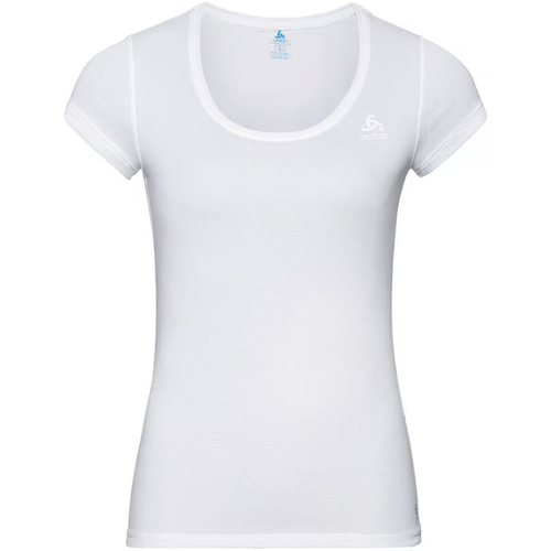 Textiel Dames T-shirts & Polo’s Odlo  Wit