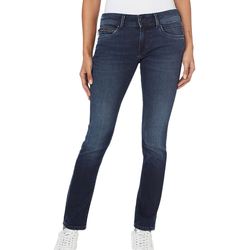 Textiel Dames Straight jeans Pepe jeans  Blauw