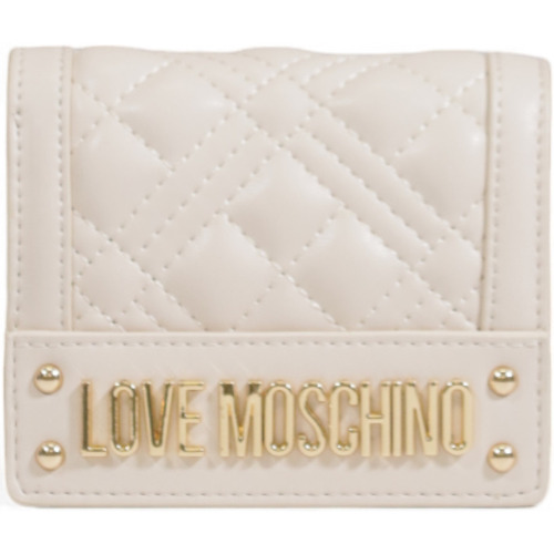 Tassen Dames Portefeuilles Love Moschino QUILTED JC5601PP1I Beige