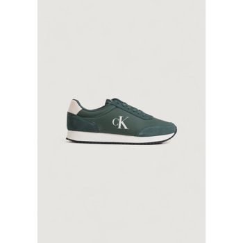 Schoenen Heren Sneakers Calvin Klein Jeans RETRO RUNNER ICONIC YM0YM01119 Groen