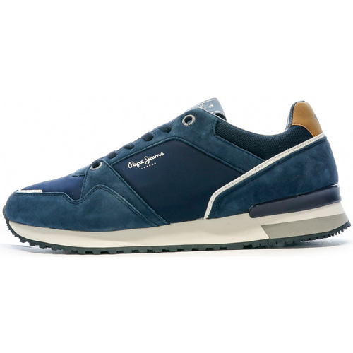 Schoenen Heren Lage sneakers Pepe jeans  Blauw